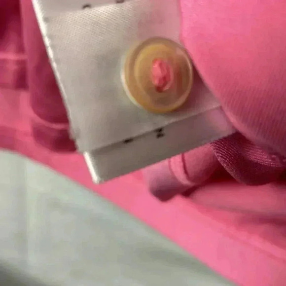 PETER MILLAR SUMMER COMFORT MENS SIZE XL PINK OMBRE COLOR POLO SHIRT EUC… - Picture 7 of 10